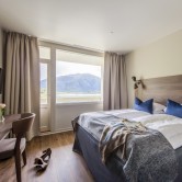 Standard-Doppelzimmer im Hauptgebäude von Kvikne's Hotel in Balestrand.